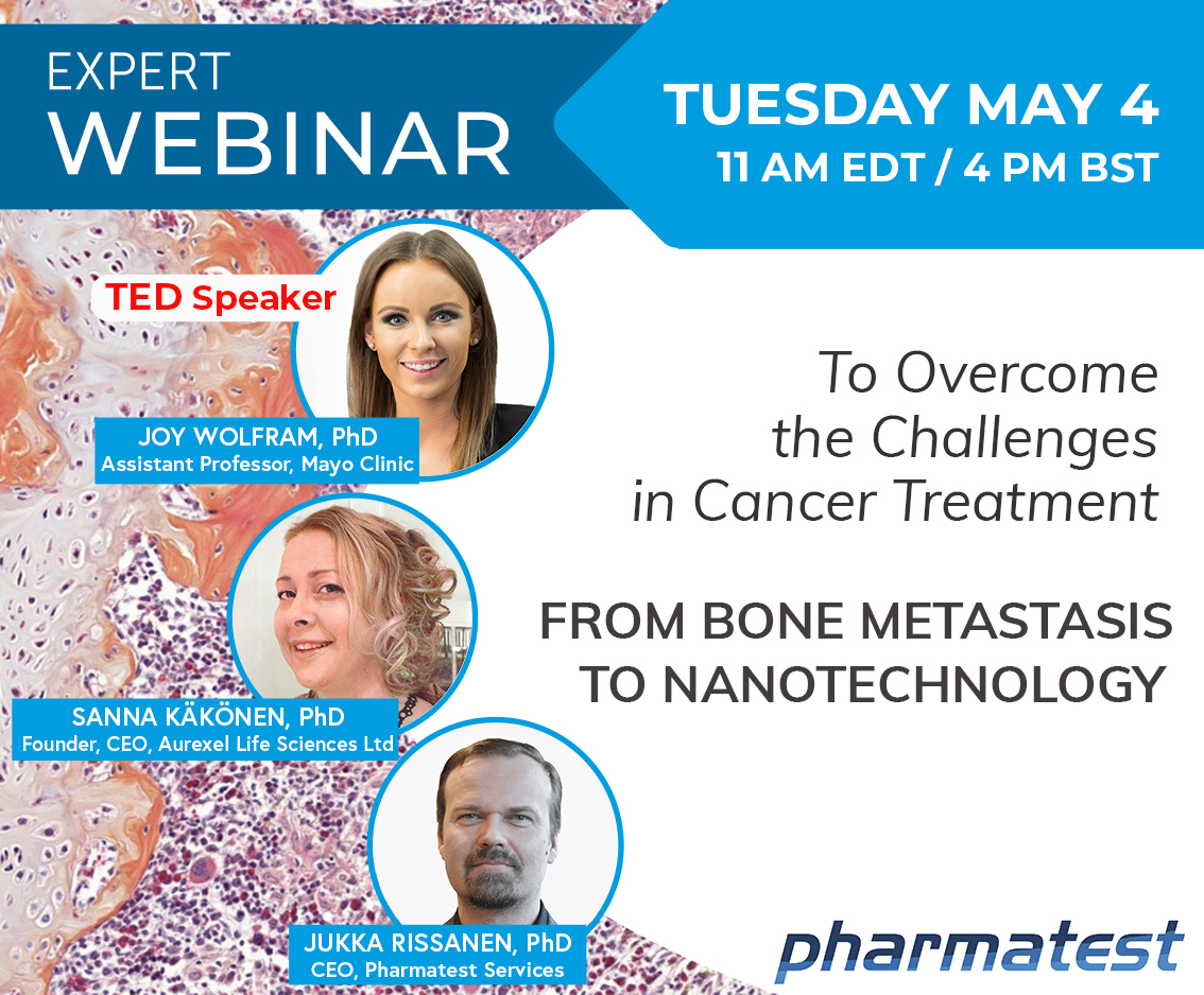 You are currently viewing LIVE Webinar: To Overcome the Challenges in Cancer Treatment – From Bone Metastasis to Nanotechnology